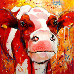 Moderne acrylschilderijen