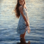 Bathing in hte River Bathing in hte River