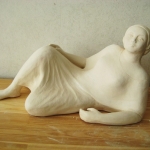 Zittende vrouw Zittende vrouw