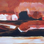 AB51 abstract landschap AB51 abstract landschap
