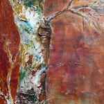 Acryl schilderij 'Bruine berk' Acryl schilderij 'Bruine berk'