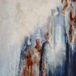 Acryl schilderij 'Op weg naar........ Acryl schilderij 'Op weg naar........
