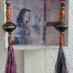 Assemblage: "Oorbellen" Assemblage: "Oorbellen"