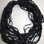rubber ketting geknipt/knoopjes rubber ketting geknipt/knoopjes
