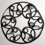 rubber kraag met ronde vormen rubber kraag met ronde vormen