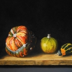 Stilleven met pompoenen Stilleven met pompoenen