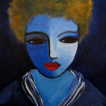 Red lips, blue dreams Red lips, blue dreams