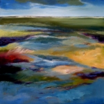 Getijdenlandschap, schorren in Zeeland Getijdenlandschap, schorren in Zeeland