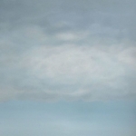 Witte zeilen onder een wolkendeken Witte zeilen onder een wolkendeken