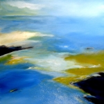 The coast touching the sea The coast touching the sea