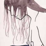 Wet hair