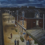 Morning commuters