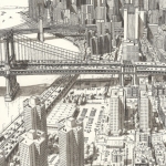 East River and Downtown Manhattan