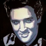 portret Elvis Presley portret Elvis Presley