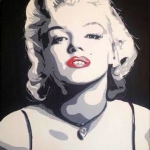 Portret Marilyn Monroe Portret Marilyn Monroe