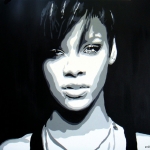 Portret Rihanna Portret Rihanna