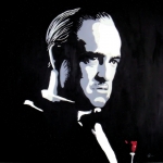 Portret The Godfather Portret The Godfather