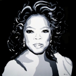Portret Oprah Winfrey Portret Oprah Winfrey