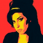 Pop art 'Amy' Pop art 'Amy'