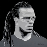 Portret Edgar Davids Portret Edgar Davids
