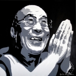 Portret Dalai Lama Portret Dalai Lama