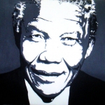 Portret Nelson Mandela Portret Nelson Mandela