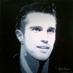 Portret Robin van Persie Portret Robin van Persie