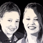 portret 2 kinderen portret 2 kinderen