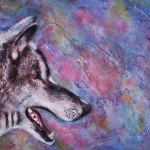Wolf zijwaarts Wolf zijwaarts