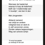Grond en materie. Grond en materie.