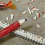 Detail van 'Uitgestapt'
