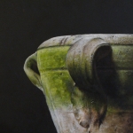 Detail 1 van pot en schelpen