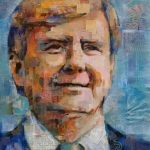Portret van koning Willem Alexander Portret van koning Willem Alexander