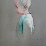 portret van een klein meisje portret van een klein meisje