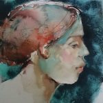 portret jonge vrouw portret jonge vrouw