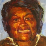 Portret Frances Elisabeht White Johnson (in opdracht) Portret Frances Elisabeht White Johnson (in opdracht)
