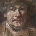 Studie naar Rembrandt v. R Studie naar Rembrandt v. R