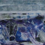 Duo in paars-blauw Duo in paars-blauw