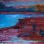 Rood landschap Rood landschap