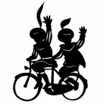 Pietjes op fiets Pietjes op fiets