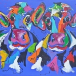 TWEE BLAUWE KOEIEN TWEE BLAUWE KOEIEN