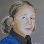 portret van Hannah portret van Hannah