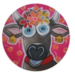 Maffe Koe met bloemen Maffe Koe met bloemen