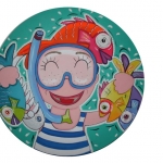 Kleine snorkelaar Kleine snorkelaar
