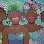 Daman Dushi Friends pastel Daman Dushi Friends pastel