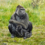 Gorilla mother Gorilla mother