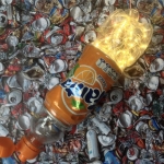 Licht op een vuilnisbelt Licht op een vuilnisbelt