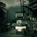 Incomming rain - Dharamsala