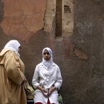 Vrouwen in Marrakech - Marokko Vrouwen in Marrakech - Marokko