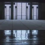 Interieur Hassan II moskee Casablanca Interieur Hassan II moskee Casablanca